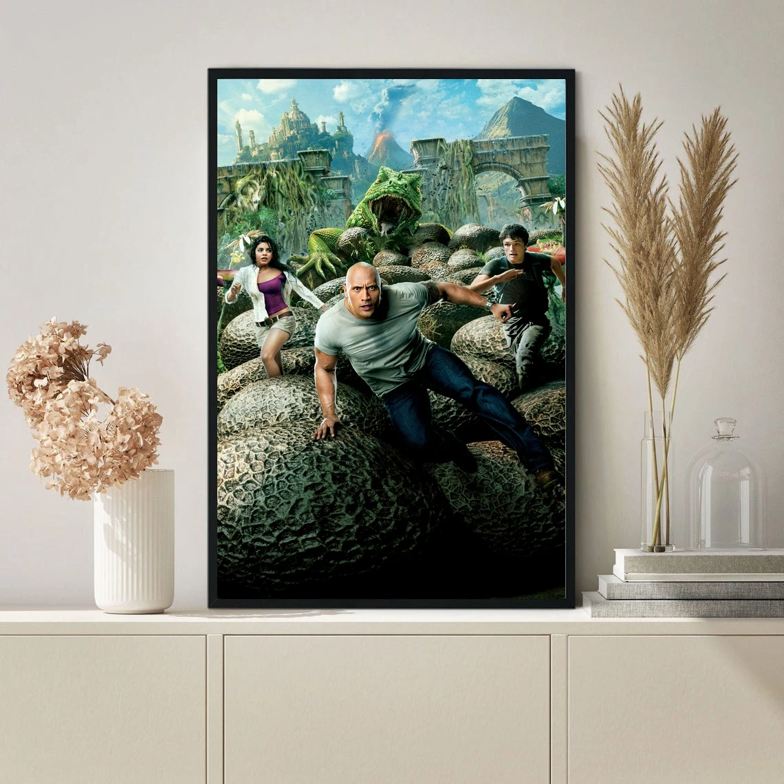 

Journey 2 The Mysterious Island Movie Poster Canvas Print Wall Painting Home Decoration ( No Frame )