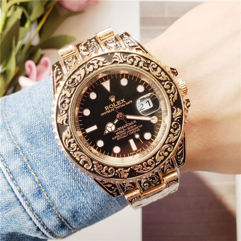

2020 new Rolex-classic-elegant temperament automatic movement men and women casual watch watch gift 1020