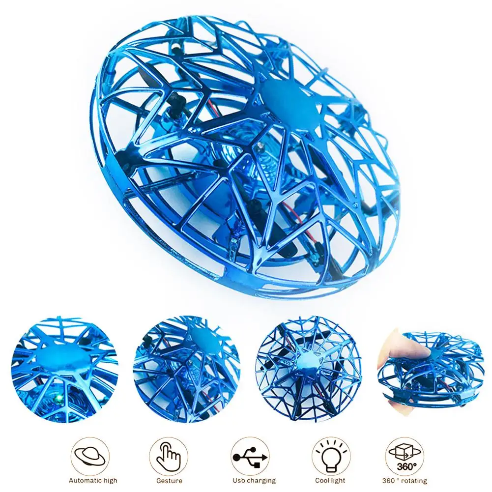 

Mini UFO Drone Anti-collision Flying Helicopter Magic Hand UFO Ball Aircraft Sensing Induction Drone Kid Electric Electronic Toy
