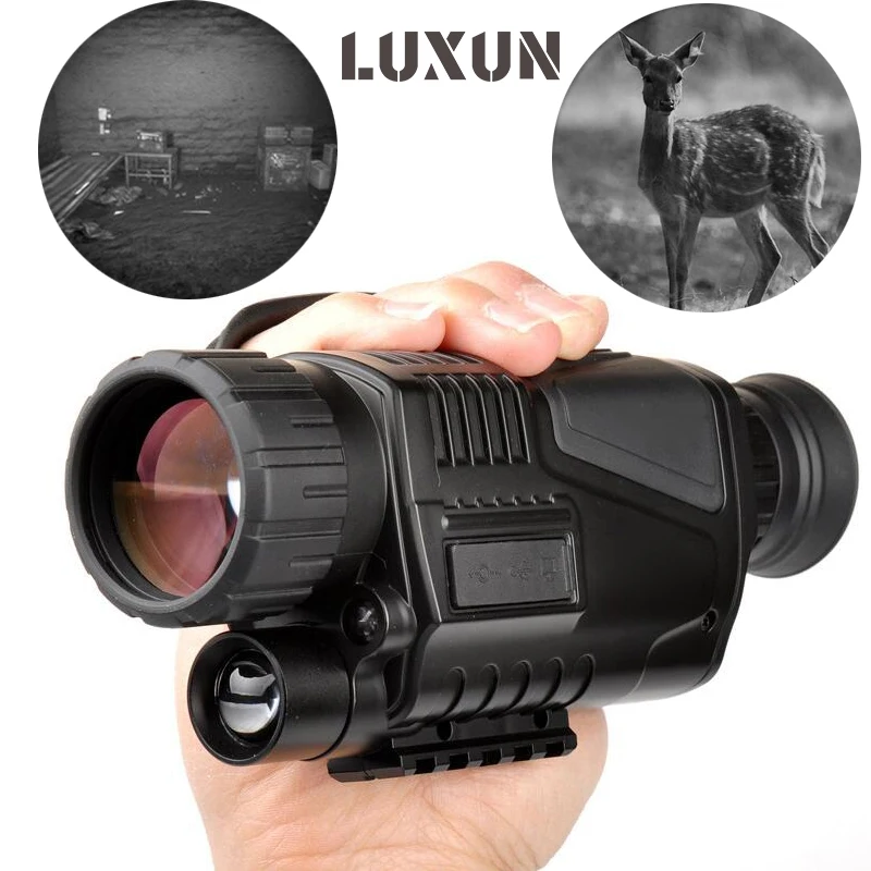 Powerful Hunting Camera Night Vision Monocular Infrared Hunting Telescope With 8GB Memory Card Night Vision Telescope