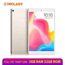 Teclast P80 Pro 8 дюймов планшет 1920*1200 3 ГБ ОЗУ 32 Гб ПЗУ MTK8163 четырехъядерный Android 7,0 планшеты ПК gps Двойная WiFi Двойная камера