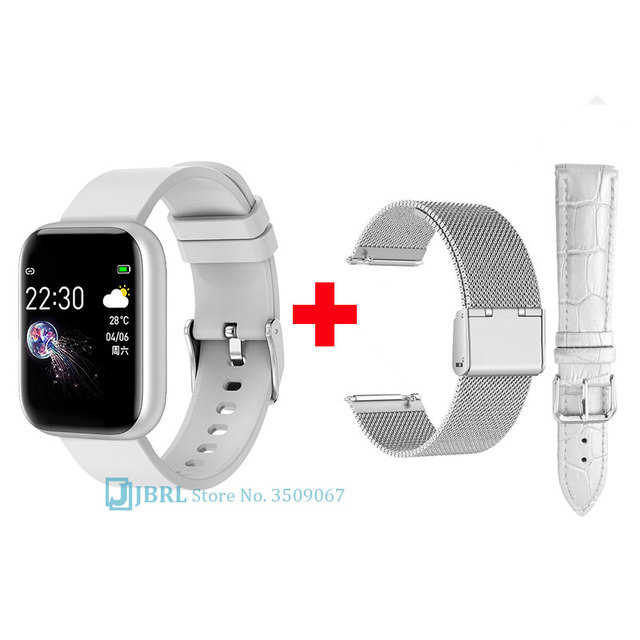 Fashion Smart Watch Men Women Smartwatch For Android IOS Electronics Smart Clock Fitness Tracker Silicone Strap Smart-Watch