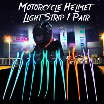 

Motorcycle Helmet Light LED Night Riding Signal Light EL Cold Light 4 Mode Helmet led Lights Strip Kit Bar Decoration light
