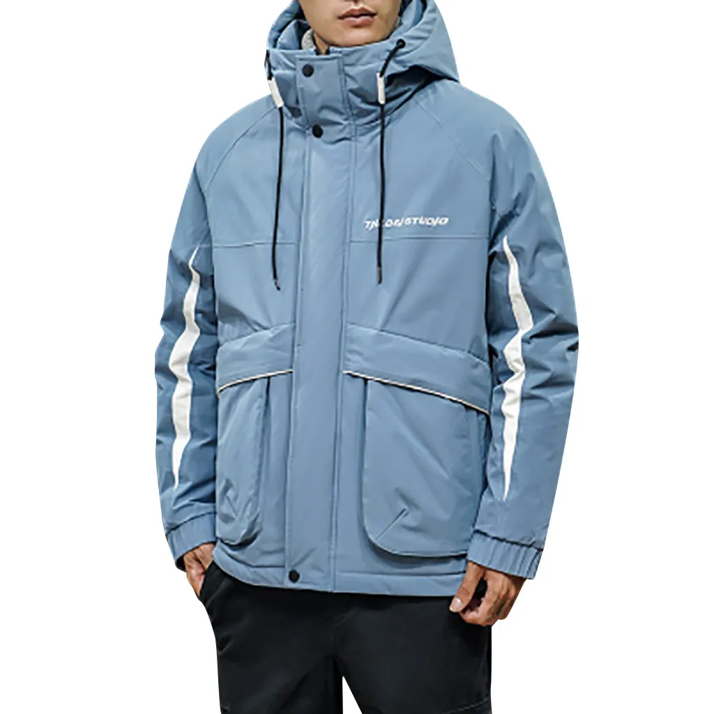 Jacket Men Windbreaker Spring Autumn Fashion Jacket Men's Hooded Casual Jackets Male Coat Thin Men Coats Outwear Dropship