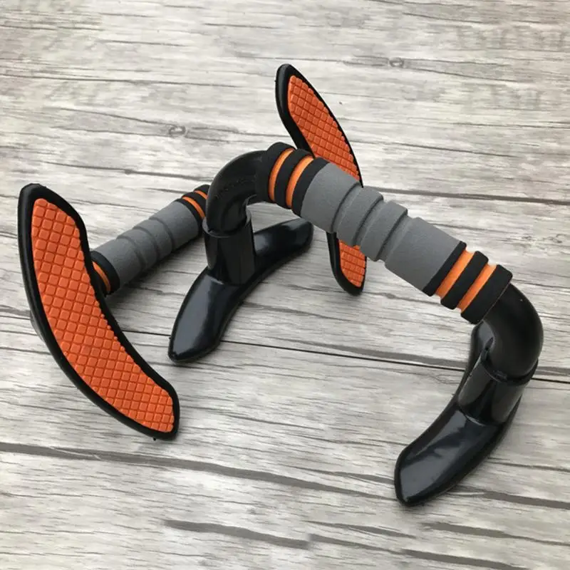 2 шт. съемные I-shaped пуш-ап планки практичные Нескользящие пуш-ап подставки для фитнеса грудная мышечная тренировка Бодибилдинг
