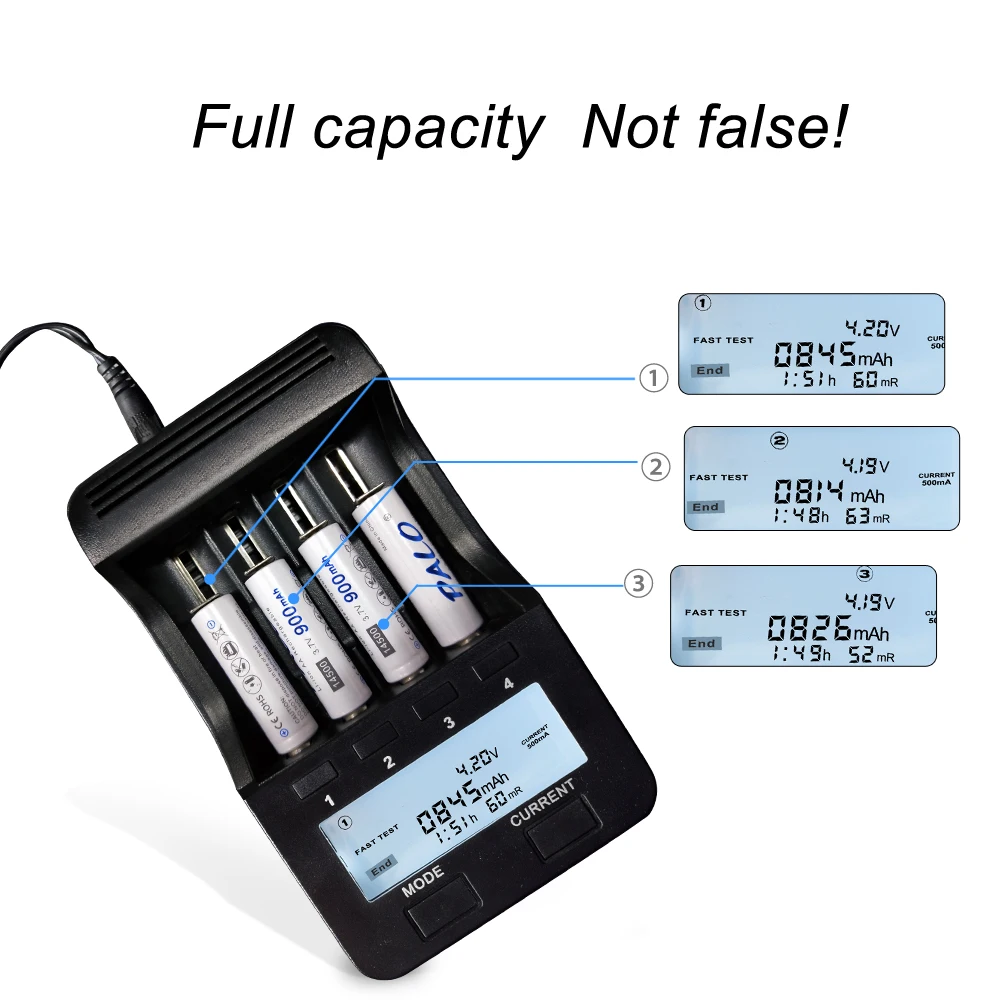 PALO 2-16 pcs 3,7 V AA 14500 аккумуляторная батарея 2A 900mAh литий-ионные литиевые батареи для светодиодного фонарика мышь Налобные фонари