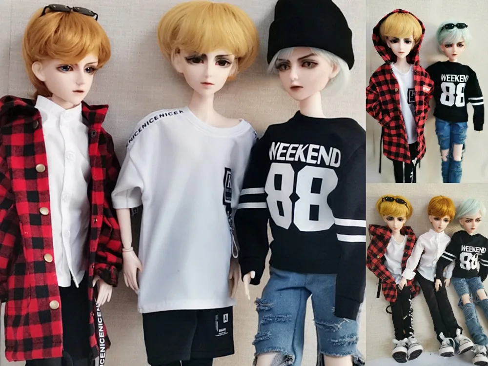 Индивидуальные мужские BJD куклы DIY пластиковая кукла 24 шарнира шарнирная кукла мальчик куклы