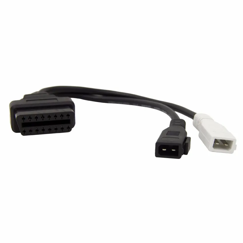 Диагностический кабель для автомобиля 2x2Pin OBD1 OBD2 2P + 2P|Кабели и коннекторы