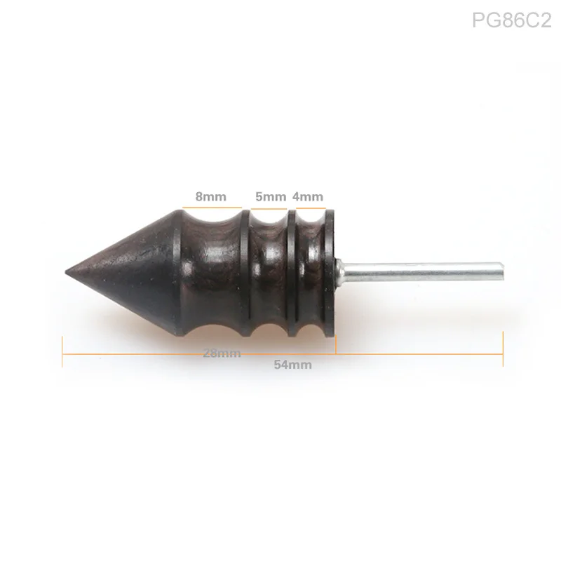 Cone grinding head DIY Инструменты для шлифования кожи Мини Портативная дрель универсальная полировальная машина набор инструментов фиолетовый сандаловое дерево Шлифовальная головка костюм - Цвет: Cone grinding head