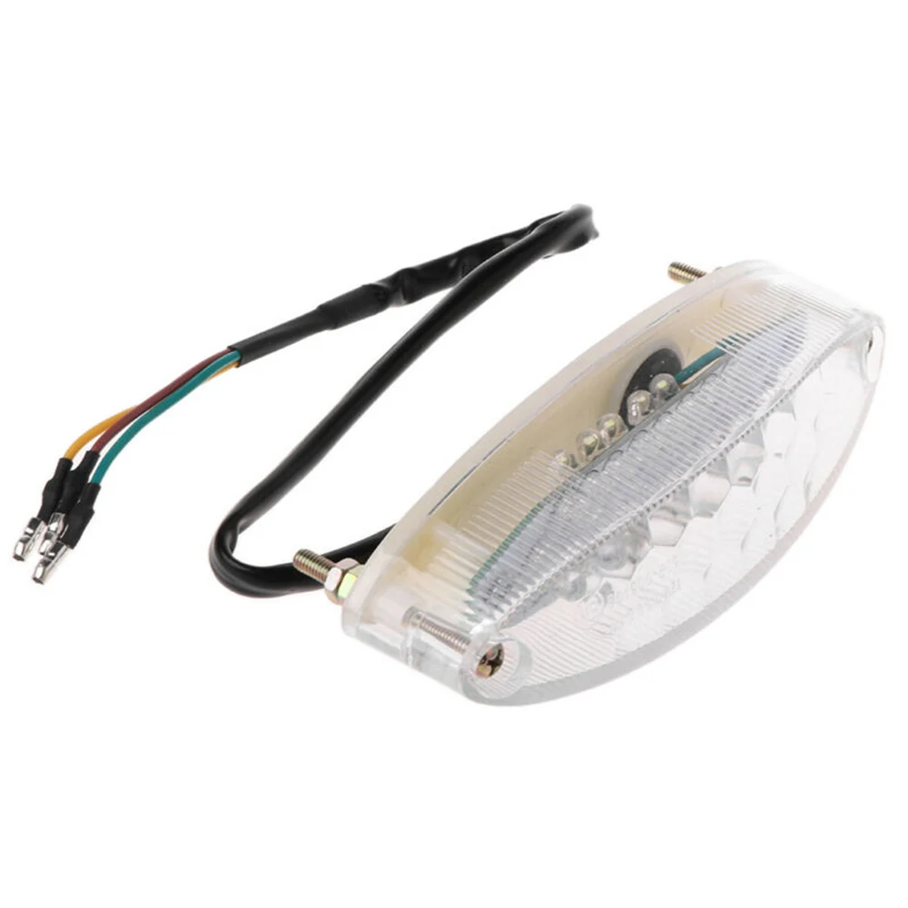 Универсальный DC 12 В автомобильный Мотоцикл ATV Dirt Bike 28-LEDs стоп-сигнал, ходовой задний светильник для мотоцикла, велосипеда, задний стоп-сигнал, тормозной светильник