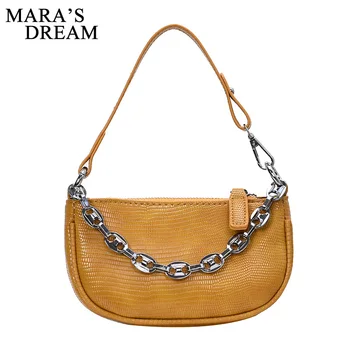 

Mara's Dream 2020 New Summer Ladies Fashion Armpit Small Square Bag Korean Chain Bag Texture Shoulder Bag