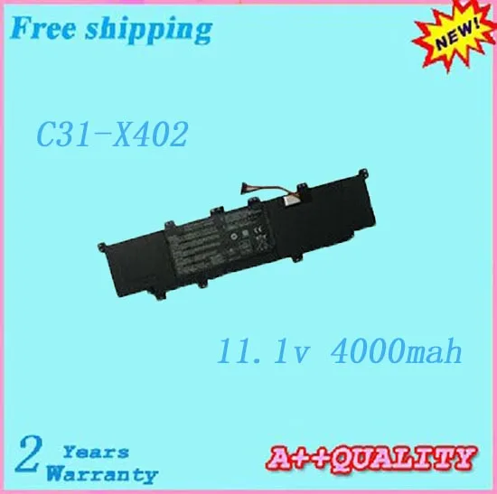 4000 мА/ч, C31-X402 Аккумулятор для ноутбука ASUS S300 S300C S300CA S400 S400C S400CA S400E