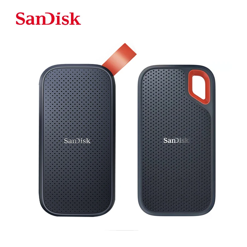 Двойной Флеш-накопитель SanDisk Портативный внешний твердотельный накопитель E60 1 ТБ