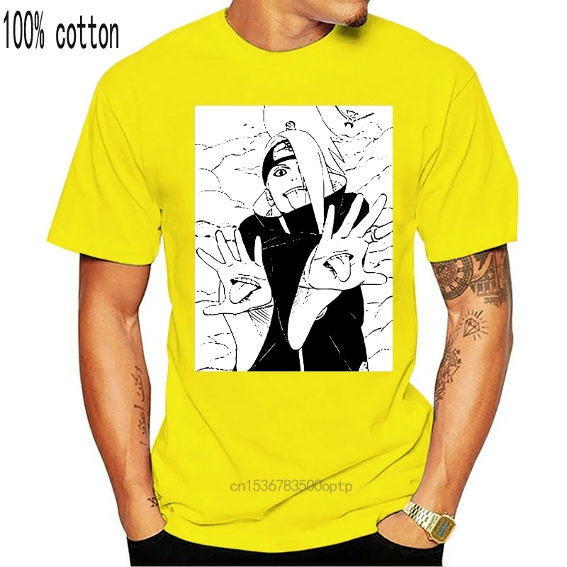 LIMITED Deidara Embroidered Anime T-Shirt
