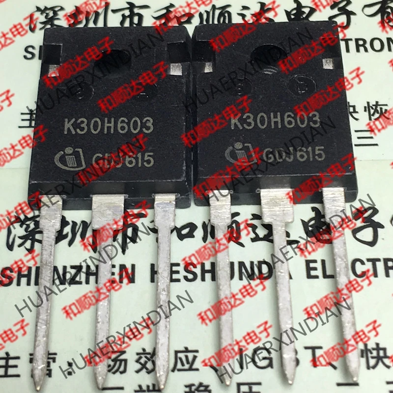 5 шт., новые оригинальные кнопки K30H603 IKW30N60H3-247 IGBT600V 30A
