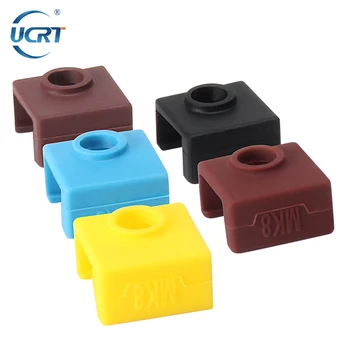 

UCRT MK7 MK8 MK9 Heated Block Cover Protective Silicone Sock Cover 3D Printer Heated Block Hot End Sock 3D Printer Parts