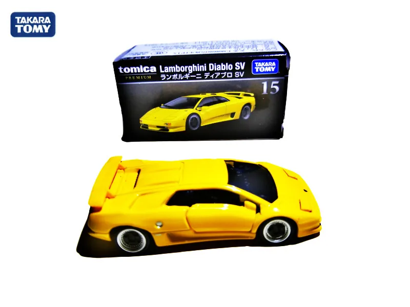 Takara Tomy Tomica Premium No.15 желтая металлическая литая под давлением Игрушка Модель