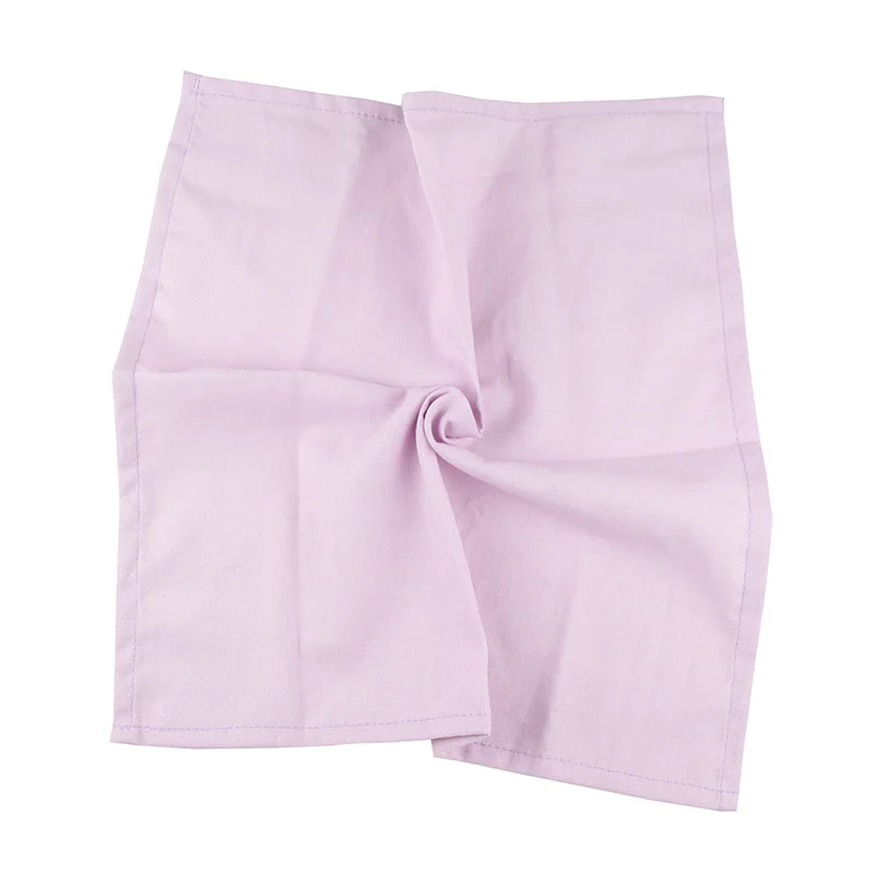 18 Из хлопка и льна ткань Столовая салфетка дома Свадебная вечеринка Кухня чашки салфетки для посуды Западный ужин Украшение стола 40x40 см - Цвет: 18