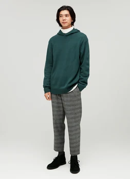 

Personalized men sweater regular long sleeve customize advertising sweater A498 print streetwear