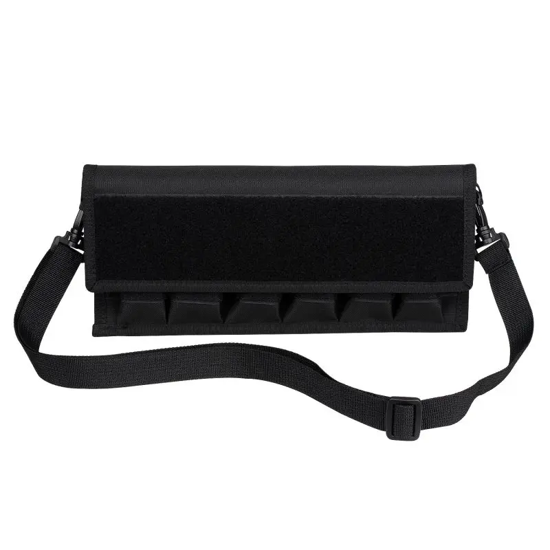 

9mm Outdoor Hunting Shooting Magazine Bag Diagonal Pouch Six-link Clip Holder Bag For Glock 17/19/22/1911