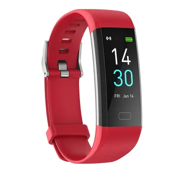 

Runmifit S5 Smartwatch Health Monitor Band Smartwatches Red Smart Watch Fitness Traker Wireless Waterproof Android Ios