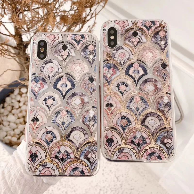 Чехол для iPhone XS MAX XR X 7 Plus 8 6 6S с блестками|Бамперы| |