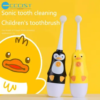 

CCCIST Ultrasonic Children's Electric Toothbrush Soft Fur Protect Teeth Rechargeable Waterproof Teeth Whitening Care Toothbrush