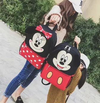 

New Kids bag Kindergarten Children Cartoon Mickey School Bags Minnie Backpack Waterproof Schoolbags Satchel