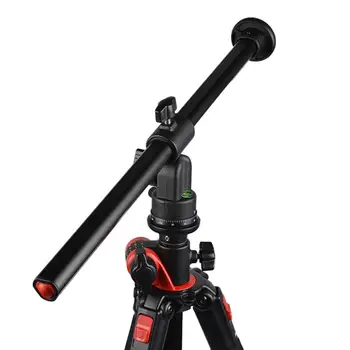 

Horizontal Bar Camera Mount Tripod Boom 360 Degree Rotatable Multi-Angle Center Column Rod Extension Cross Arm Steeve