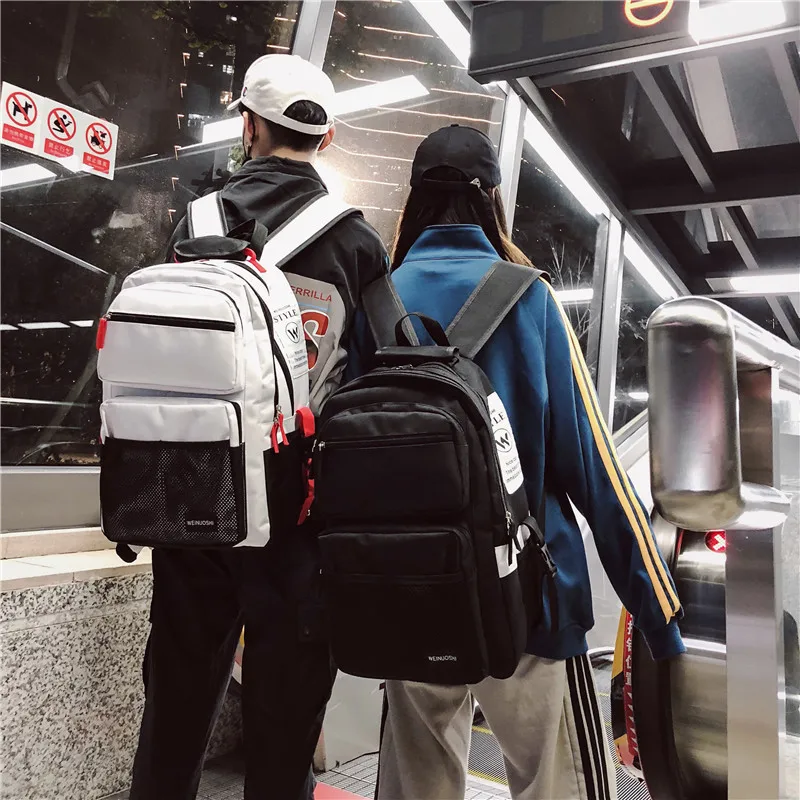 

Travelling-Bags Back-Pack School-Bag Teenagers Female Large-Capacity Vintage Fashion