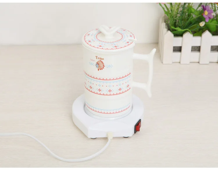 USB настольная подставка-нагреватель для кружки детская бутылка кофе чай чашка нагреватель 110 В Электрическая чашка с питанием подогреватель нагреватель для напитков вставка напитки нагреватель