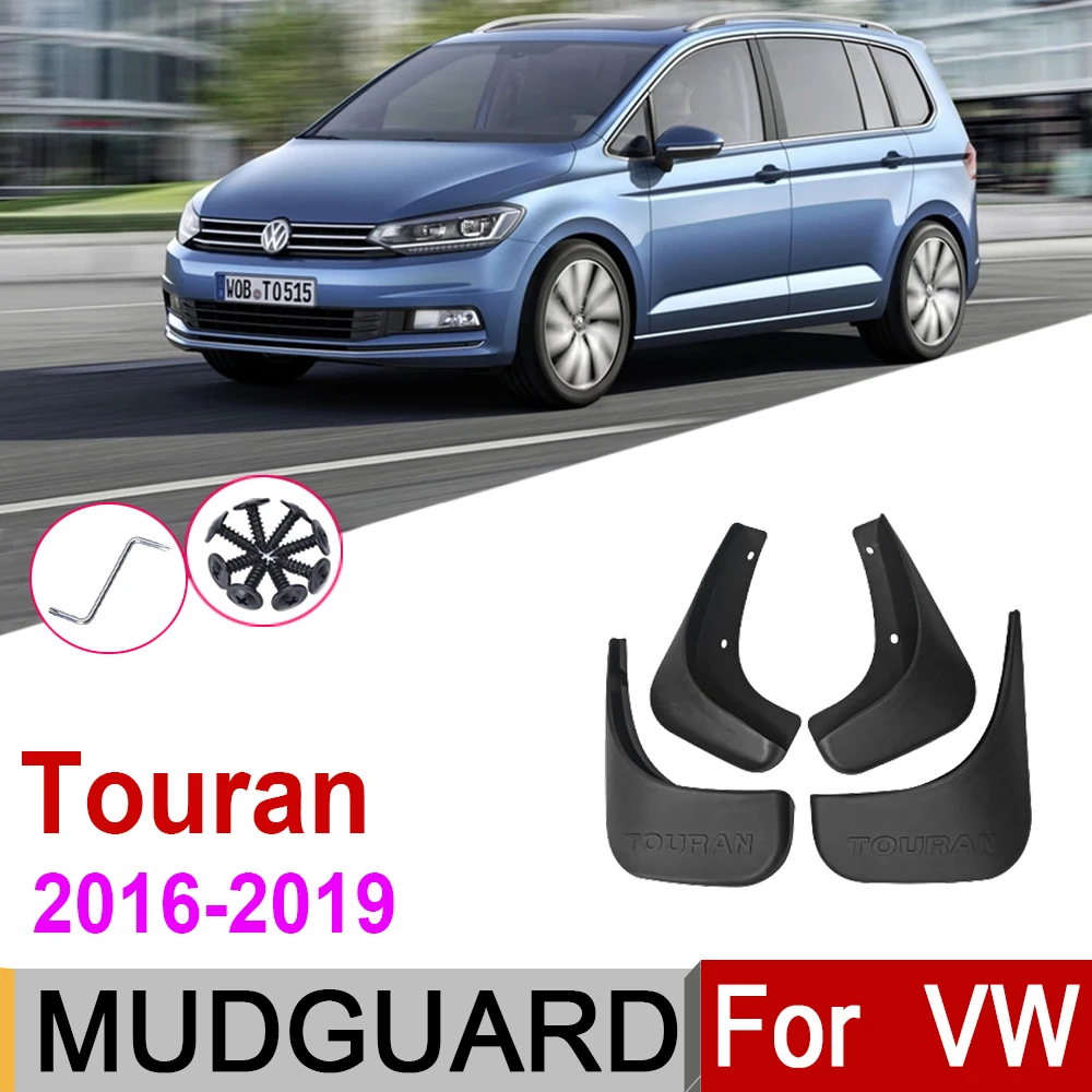 Guardabarros guardabarros para Volkswagen VW Touran 2016 MK2 2019 2018 2017 guardabarros protector contra salpicaduras para coche|Guardabarros| - AliExpress