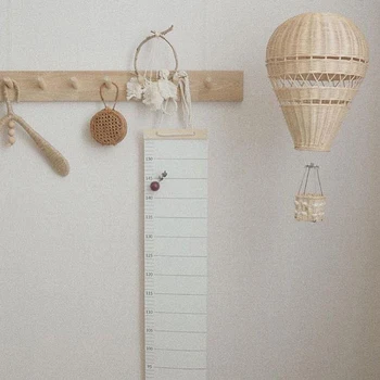 

Home Decoration Handmade Weaving Ornament Nordic Simple Kid Room Wall Decoration Hanging - Hot Air Balloon