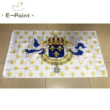 

Royal Standard of the King of France Flag 3ft*5ft (90cm*150cm) Size Christmas Decorations for Home Flag Banner Gifts