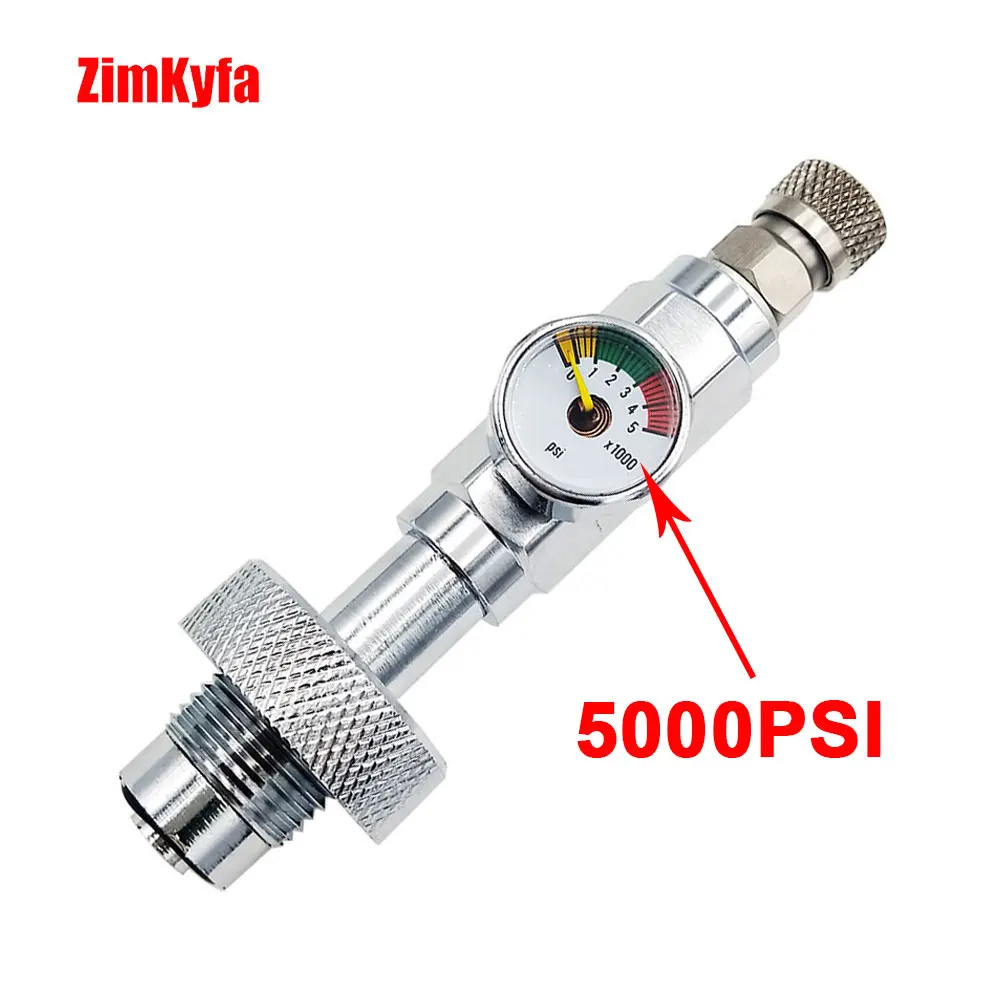 Пейнтбол PC заполняющая станция зарядное устройство адаптер для HPA Air Tank зарядка с