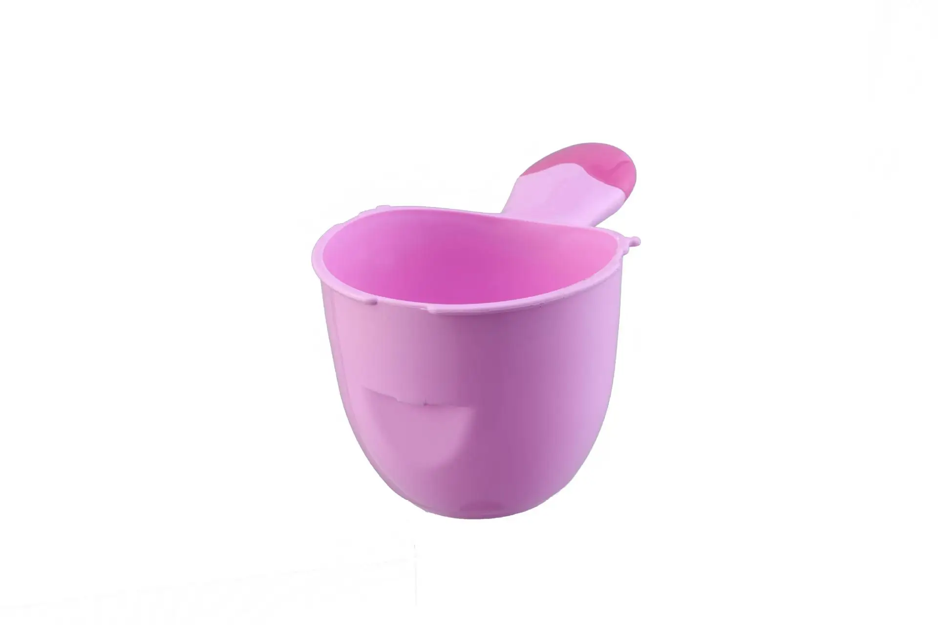 Pink without cap Чашка для душа для новорожденного ребенка с шампунем, колпачок для шампуня, детская чашка для душа с рисунком кролика, Детская водная ложка для душа, чашка для ванны, чашка для мытья воды - Цвет: Pink without cap