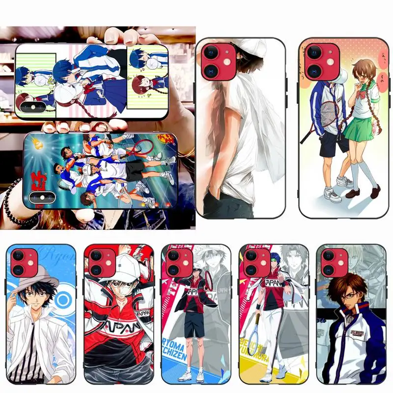 

HPCHCJHM tennis Prince TPU Soft Silicone Phone Case Cover for iPhone 11 pro XS MAX 8 7 6 6S Plus X 5S SE XR case