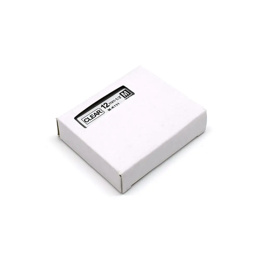 12mm MK-131 검정색 투명 라벨 테이프 M-K131 MK131 MK 131 mk131 mk-131 호환 형제 p-touch 라벨 프린터 PT-80 PT-70 용