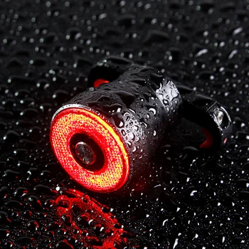 

Q5 Smart Bicycle taillights Intelligent sensor Brake lights Auto Start/Stop IPx6 Waterproof LED Charging Cycling Accessories