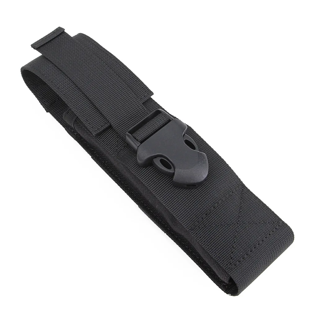 

New Style Multi-functional Nylon Flashlight Bag Expandable Baton Case Outdoor Army Fans Molle Accessories Bag Tactical Waist Pac