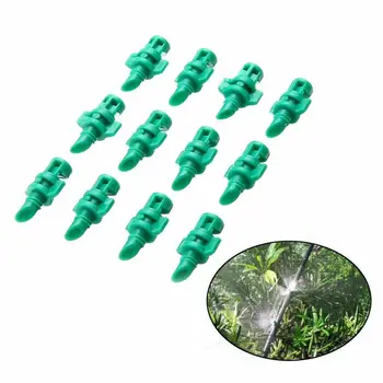 

50 Micro 180°Garden Lawn Water Spray Misting Nozzle Sprinkler Irrigation System For DIY Hydroponic/Aeroponic/cloning Machine