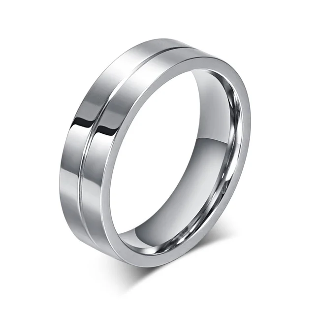 Vnox – bagues de mariage tendance pour femmes/hommes, cadeau d'amour, couleur or, acier inoxydable, promesse CZ, bijoux de Couple, vente en gros