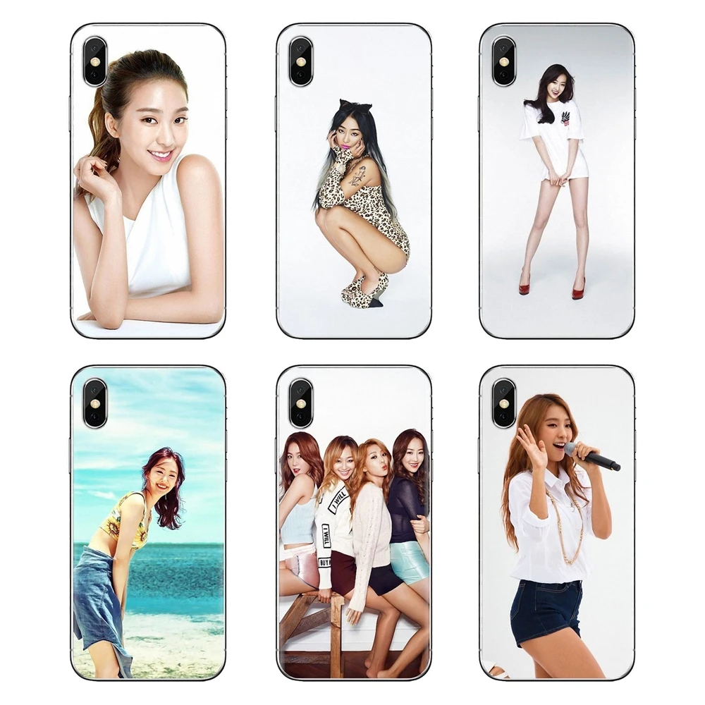 SISTAR K-pop девочек Tream плакат для спортивной камеры Xiao mi 6 A1 Max x 2 5X 6X Red Примечание 5 5A 4X
