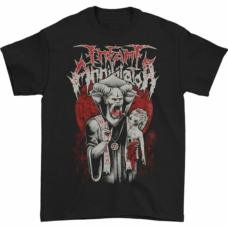 Детская футболка Annihilator Men'S черная новая забавная Demon |