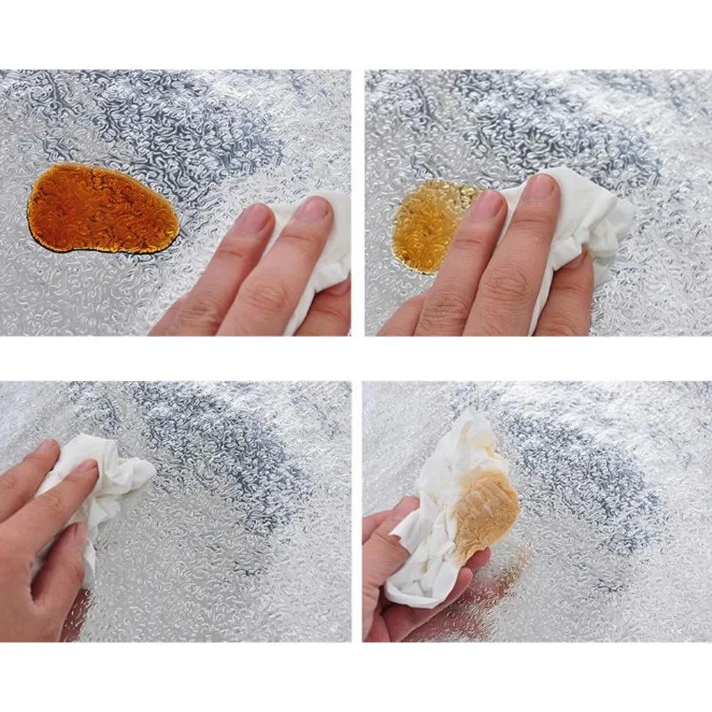 Кухонные маслостойкие водонепроницаемые стикеры 60x100 см фотоплита самоклеящиеся