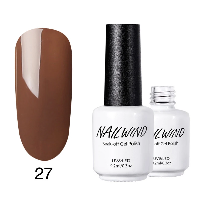 NAILWILD серия лак для ногтей 9 мл фиолетовый красный черный серый Фиолетовый УФ-лак для ногтей Клей маникюрный лак Декоративный Лак для ногтей инструмент - Цвет: 27