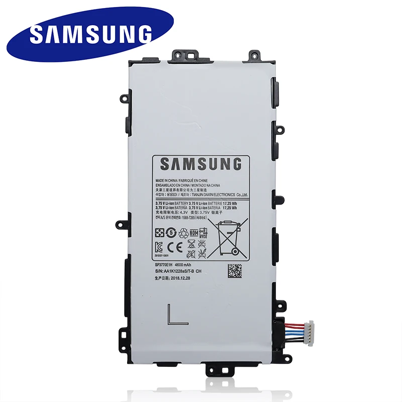 Оригинальная батарея планшета SP3770E1H для samsung N5100 N5120 Galaxy ...