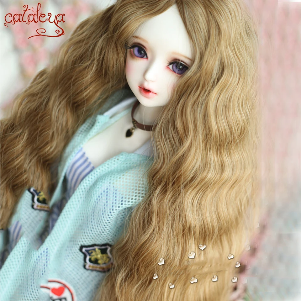 Парик для куклы Cataleya Bjd 1/3 1/4 1/6 1/8 аксессуары кукол различных цветов длинные