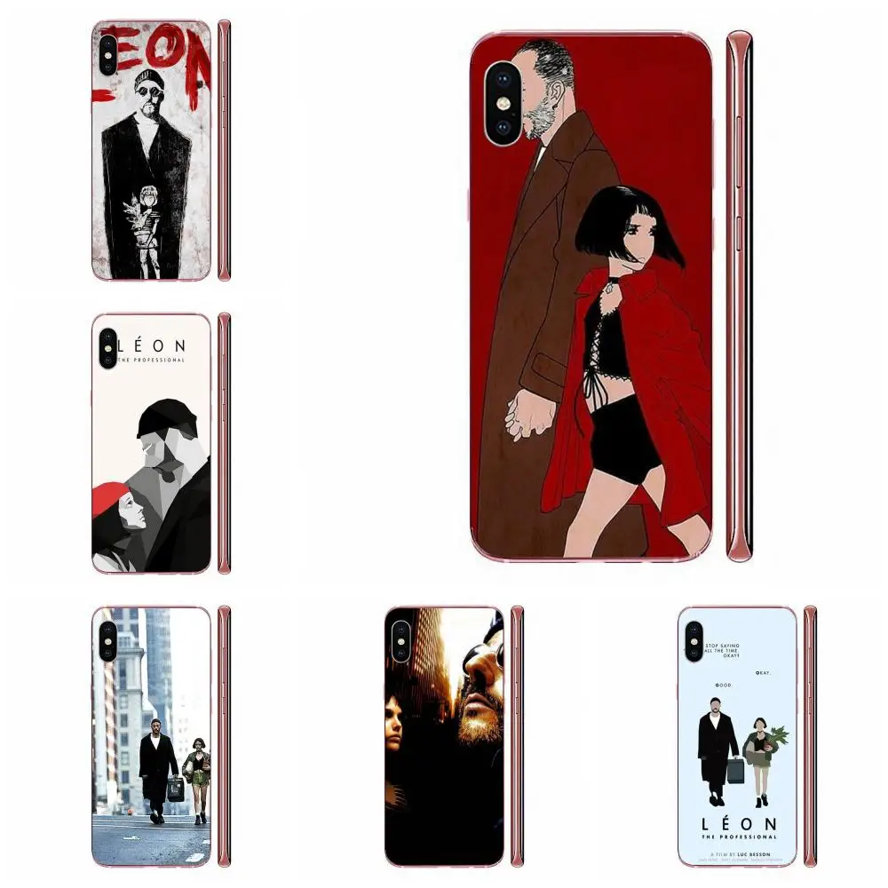 Леон Матильда Натали Портман постер фильма для HTC Desire 530 626 628 630 816 820 830 One A9 M7 M8 M9 M10 E9