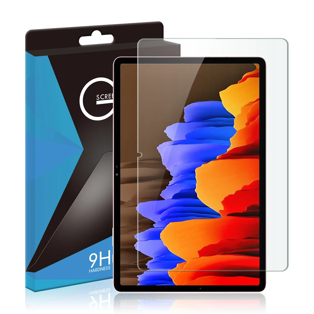 

2.5D 0.33mm 9H Anti Scratch Full Coverage Tempered Glass Screen Protector Film For Samsung Galaxy Tab S7 S7plus T970 T975 T870